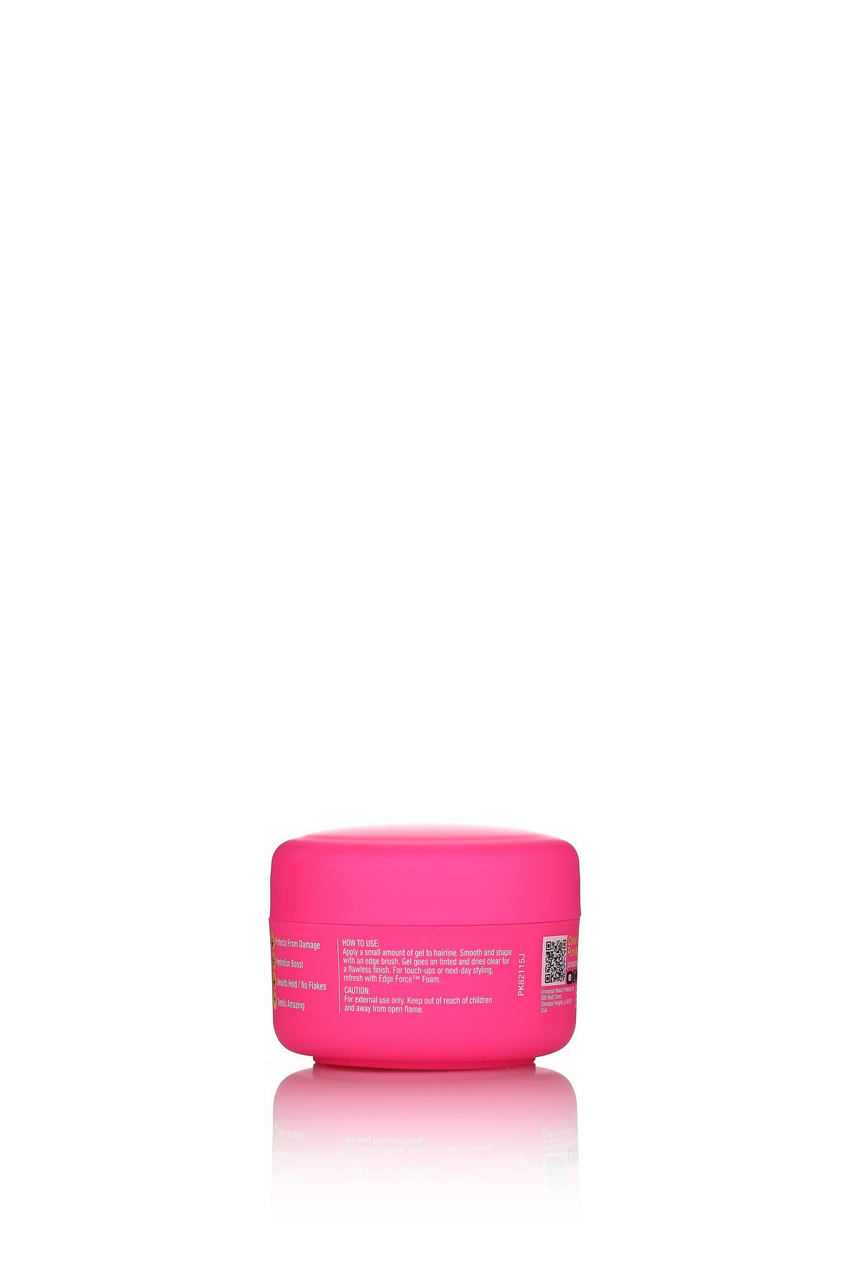 EdgeForce Gel - Dragon Fruit Oil 1oz jar, side view