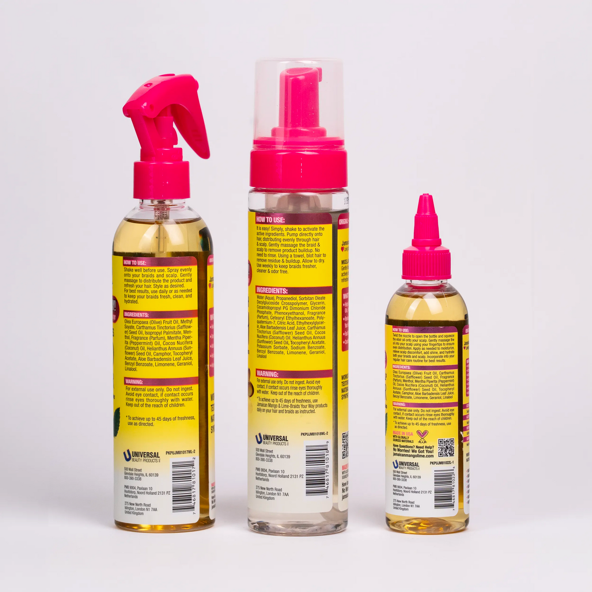 Braid Refresh Kit – Jamaican Mango & Lime