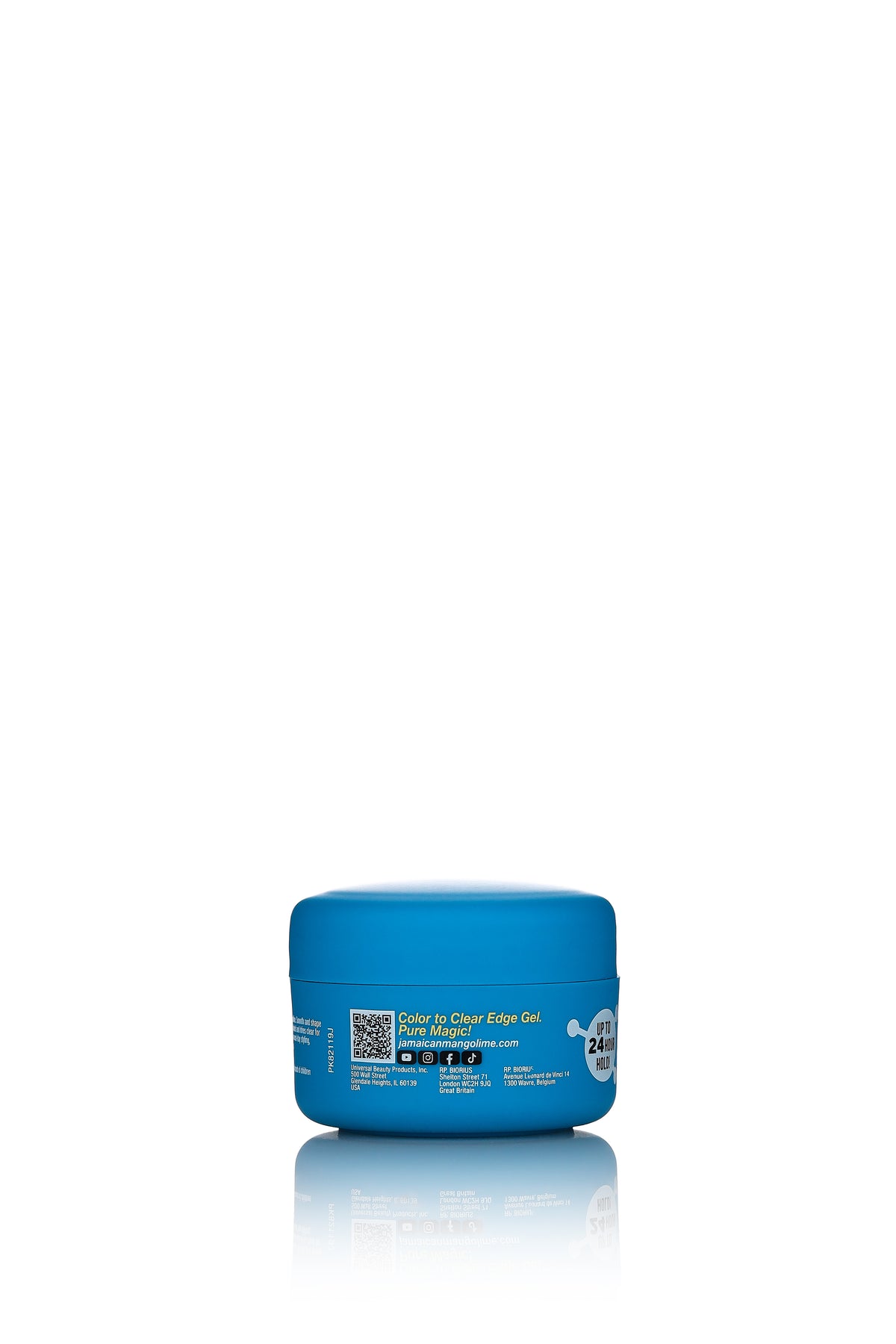 EdgeForce Gel - Blue Tansy Oil 1oz jar, back view