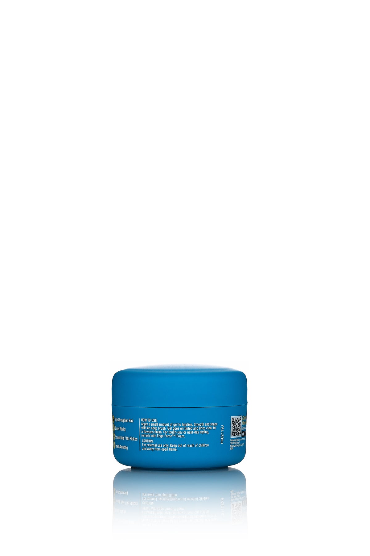 EdgeForce Gel - Blue Tansy Oil 1oz jar, side view