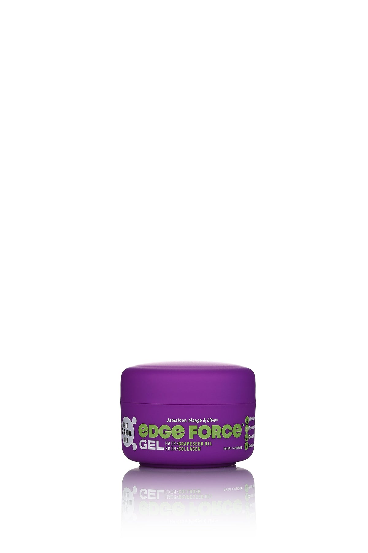 EdgeForce Gel - Grapeseed Oil 1oz jar, front view