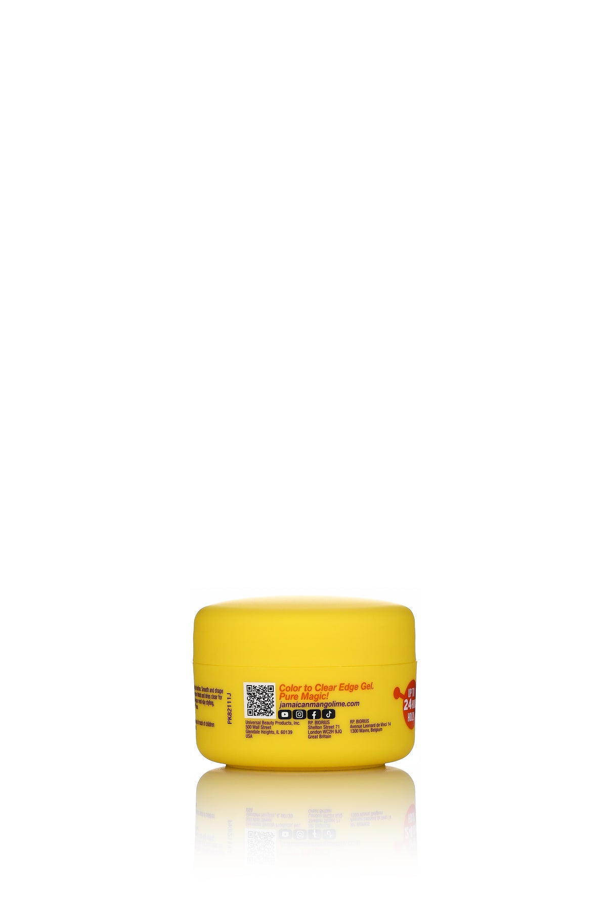 EdgeForce Gel - Biotin 1oz jar, front view