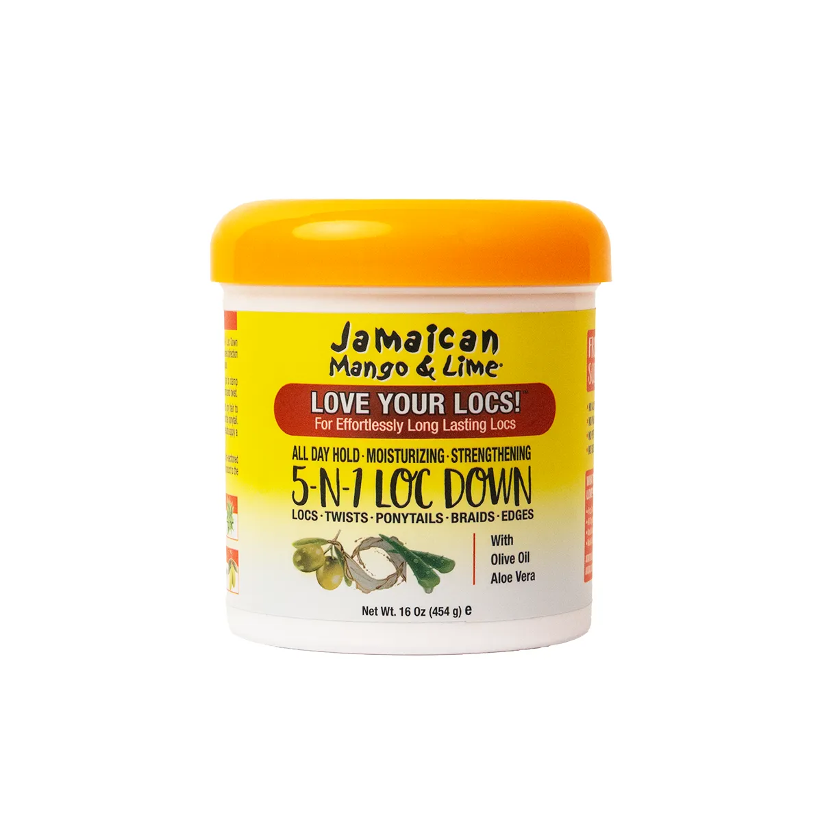 Jamaican Mango & Lime 5-N-1 Loc Down Mega Firm Holding Gel 16 oz