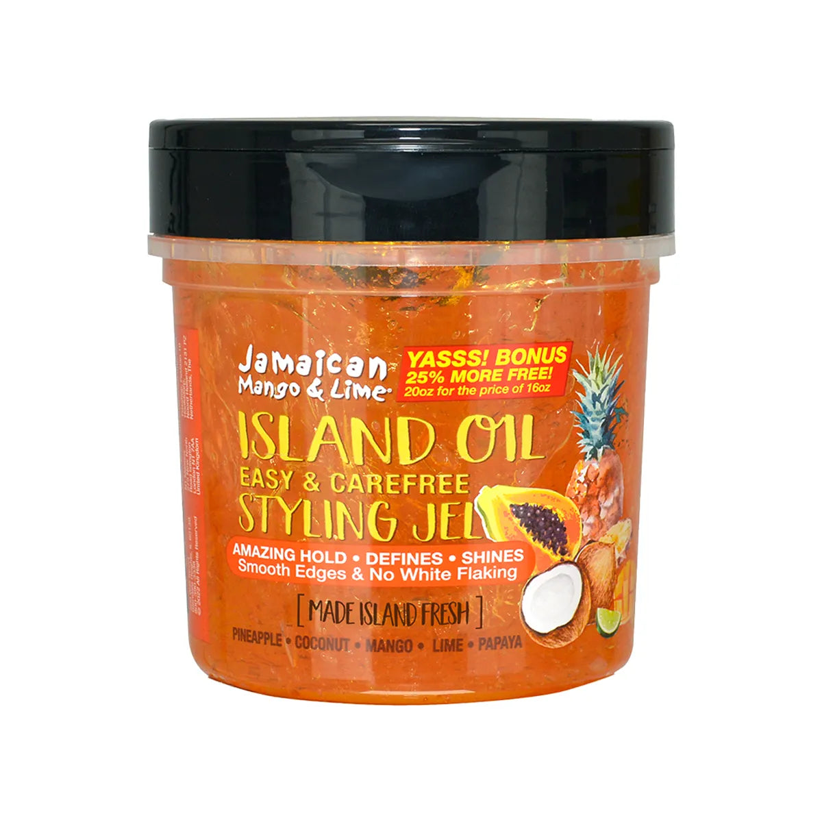Jamaican Mango & Lime Island Oil Styling Gel 20 oz