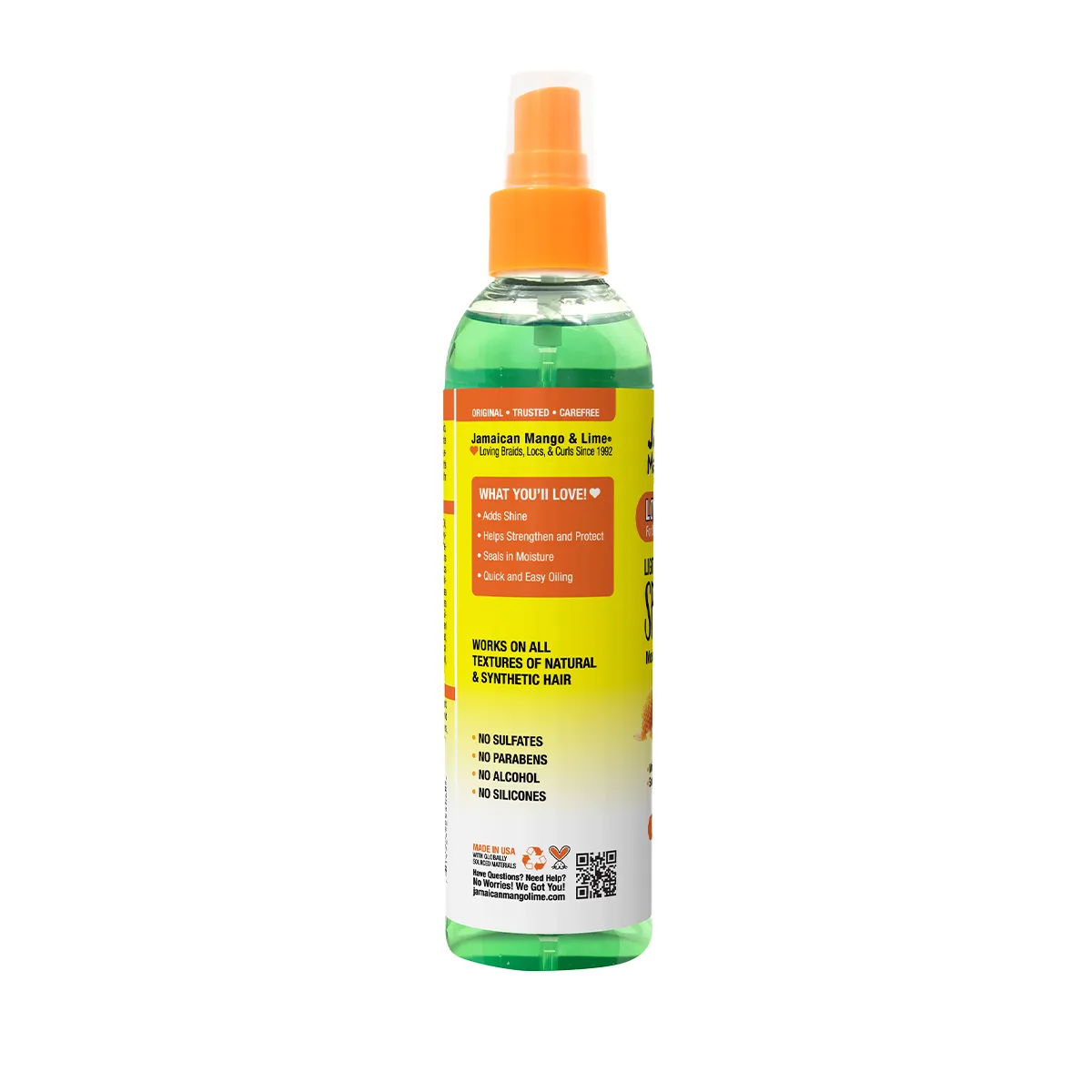 Sproil Spray Oil Jamaican MANGO&LIME 6 oz