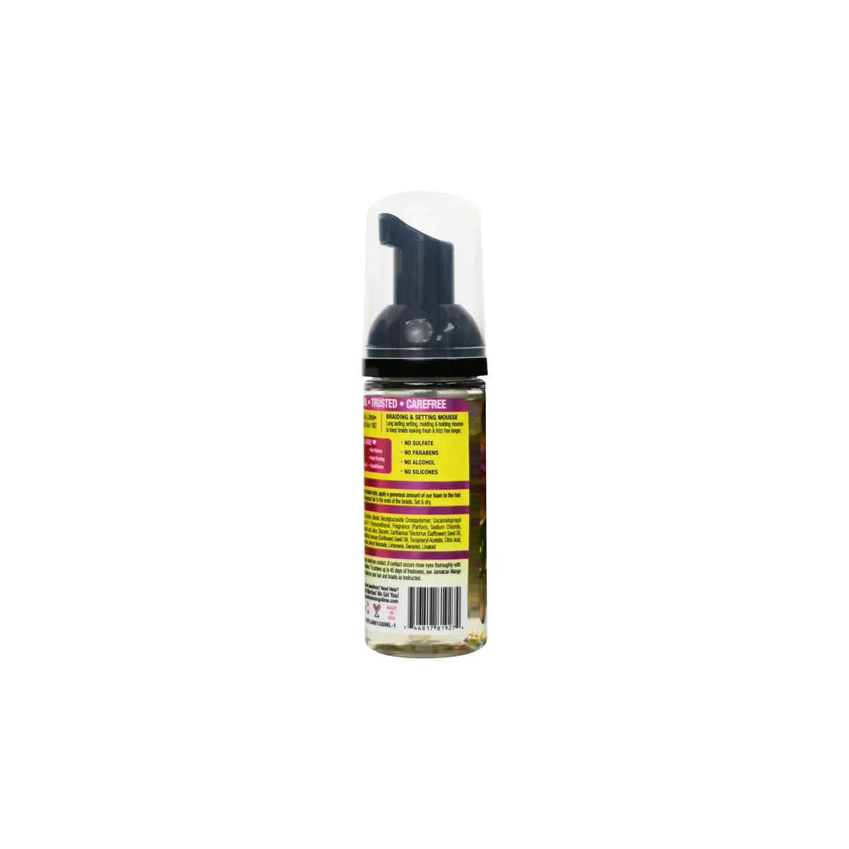 Braiding & Setting Mousse - Travel Mini – Jamaican Mango & Lime