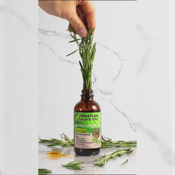 Jamaican Black Castor Oil - Rosemary 4 Fluid Ounces