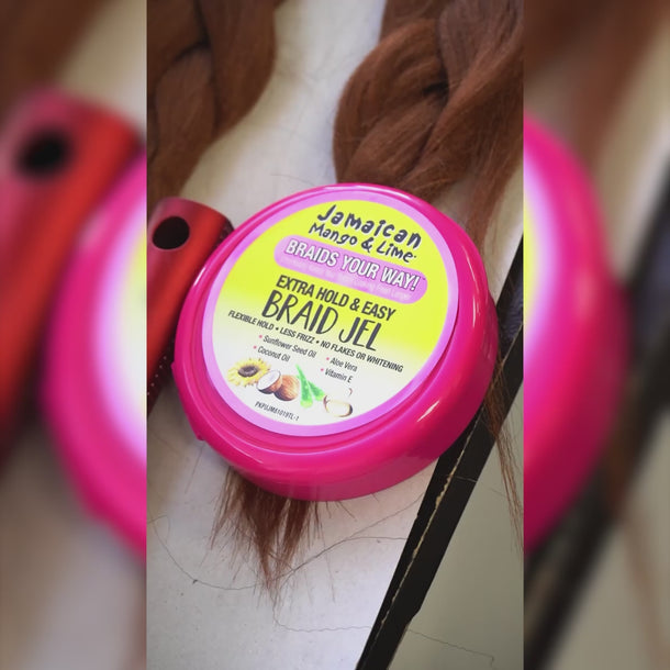 Extra Hold & Easy Braid Jel 8 Ounces