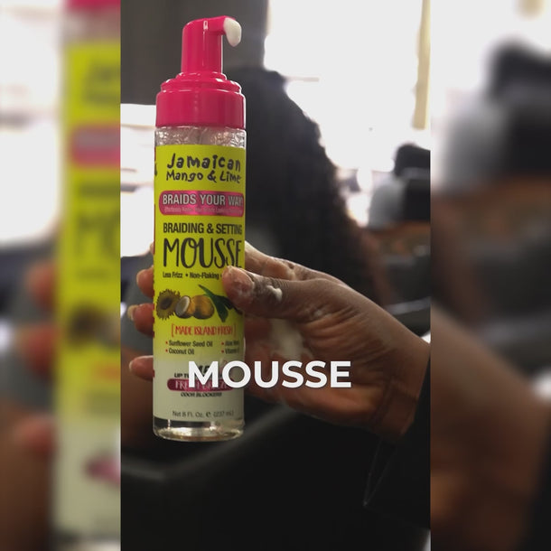 Braid & Setting Mousse 8 Fluid Ounces