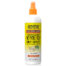 Jamaican Mango & Lime No More Itch Gro Spray, 16oz. A lightweight spray that soothes itch and reduces dryness and buildup. Packaged in a larger white bottle with an orange spray cap and a yellow label with bold black text and orange accents.